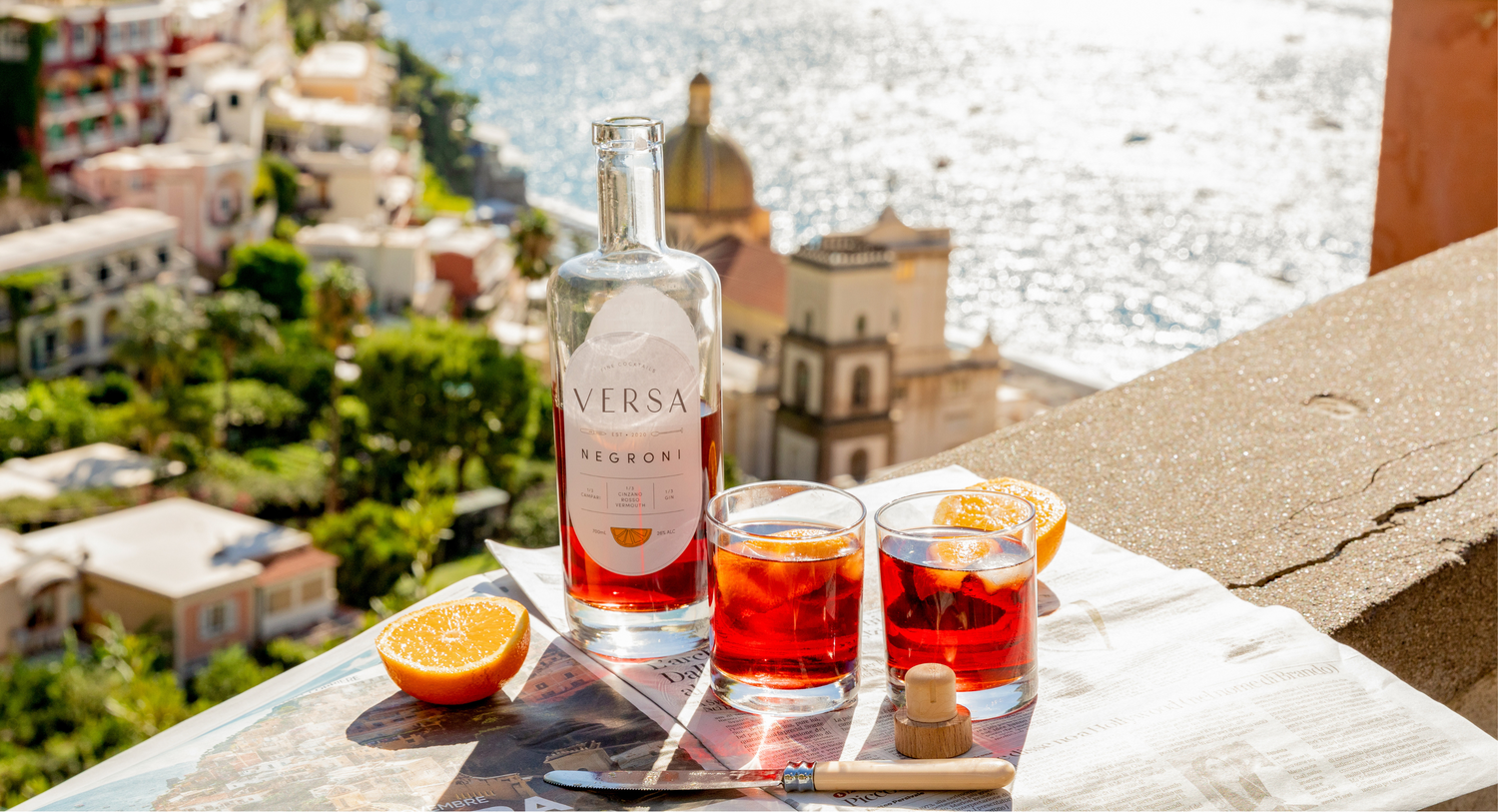 Versa Cocktails Bottled Negroni